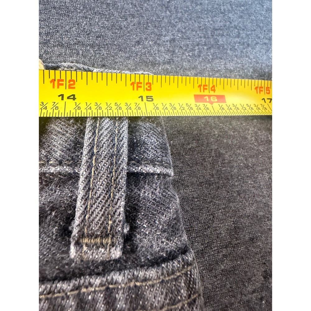 90s made in USA black Levi's 501 size 30 by 32 - Picture 4 of 7